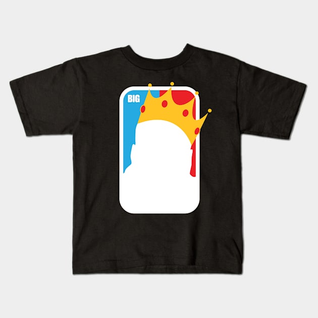 King Of New York Kids T-Shirt by DIGABLETEEZ